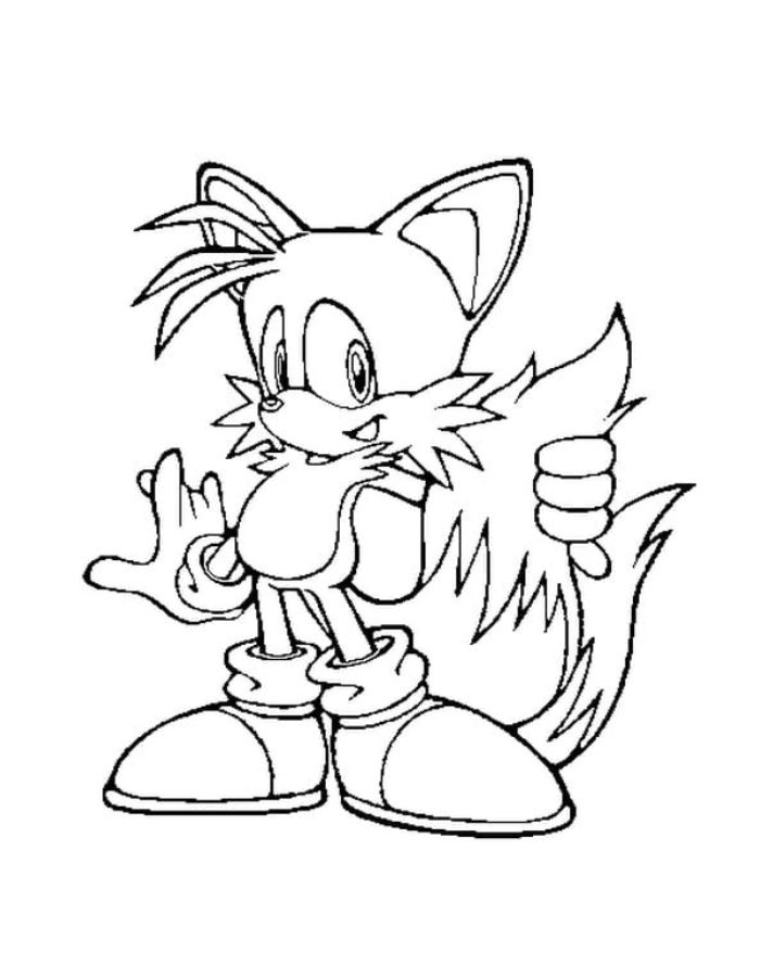Tails Coloring Pages Free Printable PDF Tails Coloring Pages Free Printable PDF
