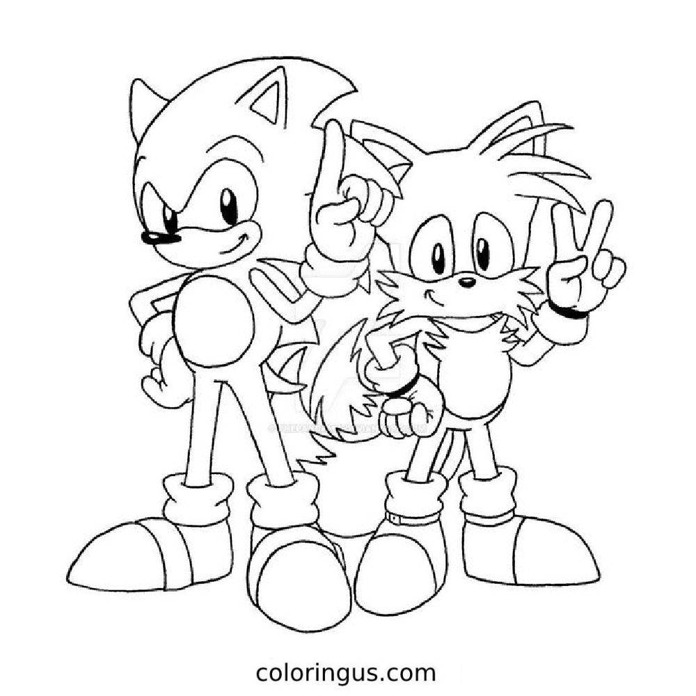 Tails Coloring Pages Free Printable PDF Tails Coloring Pages Free Printable PDF