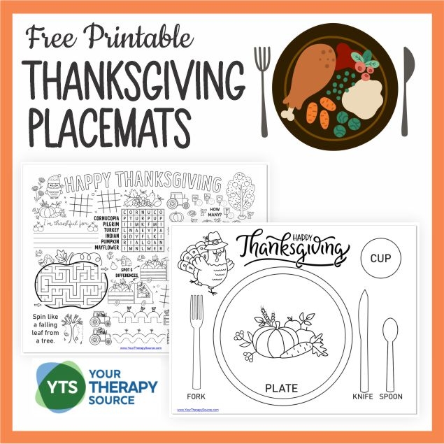 Thanks Giving Coloring Pages Placemat Thanks Giving Coloring Pages Placemat