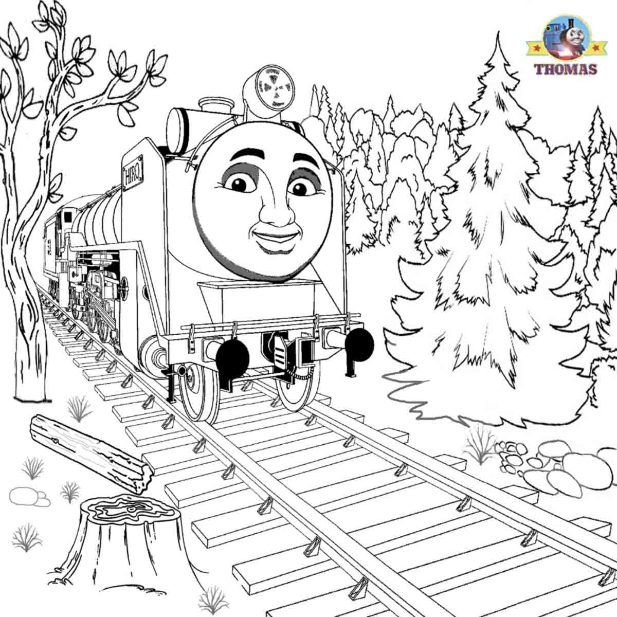 Thomas Coloring Pages Printable Coloring Pages FREE Thomas Coloring Pages Printable Coloring Pages FREE