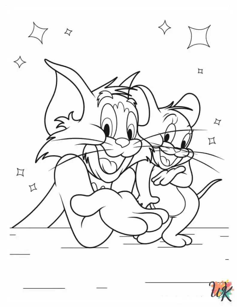 Tom Jerry Coloring Pages Tom Jerry Coloring Pages
