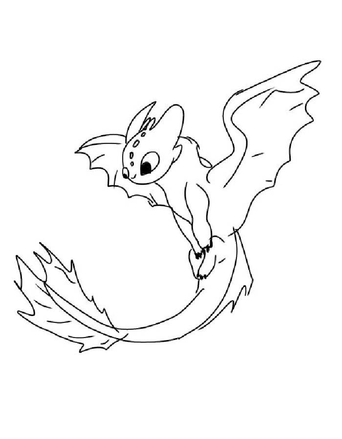 Toothless Coloring Pages Free Printable PDF Toothless Coloring Pages Free Printable PDF