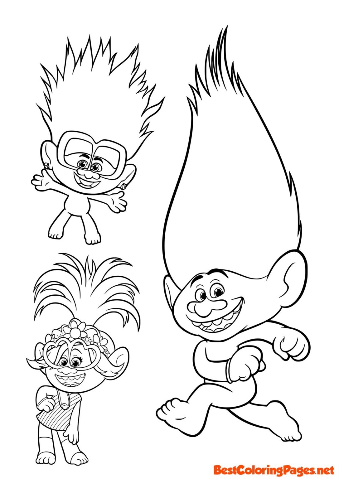 Trolls Coloring Sheet Free Printable Coloring Pages Trolls Coloring Sheet Free Printable Coloring Pages