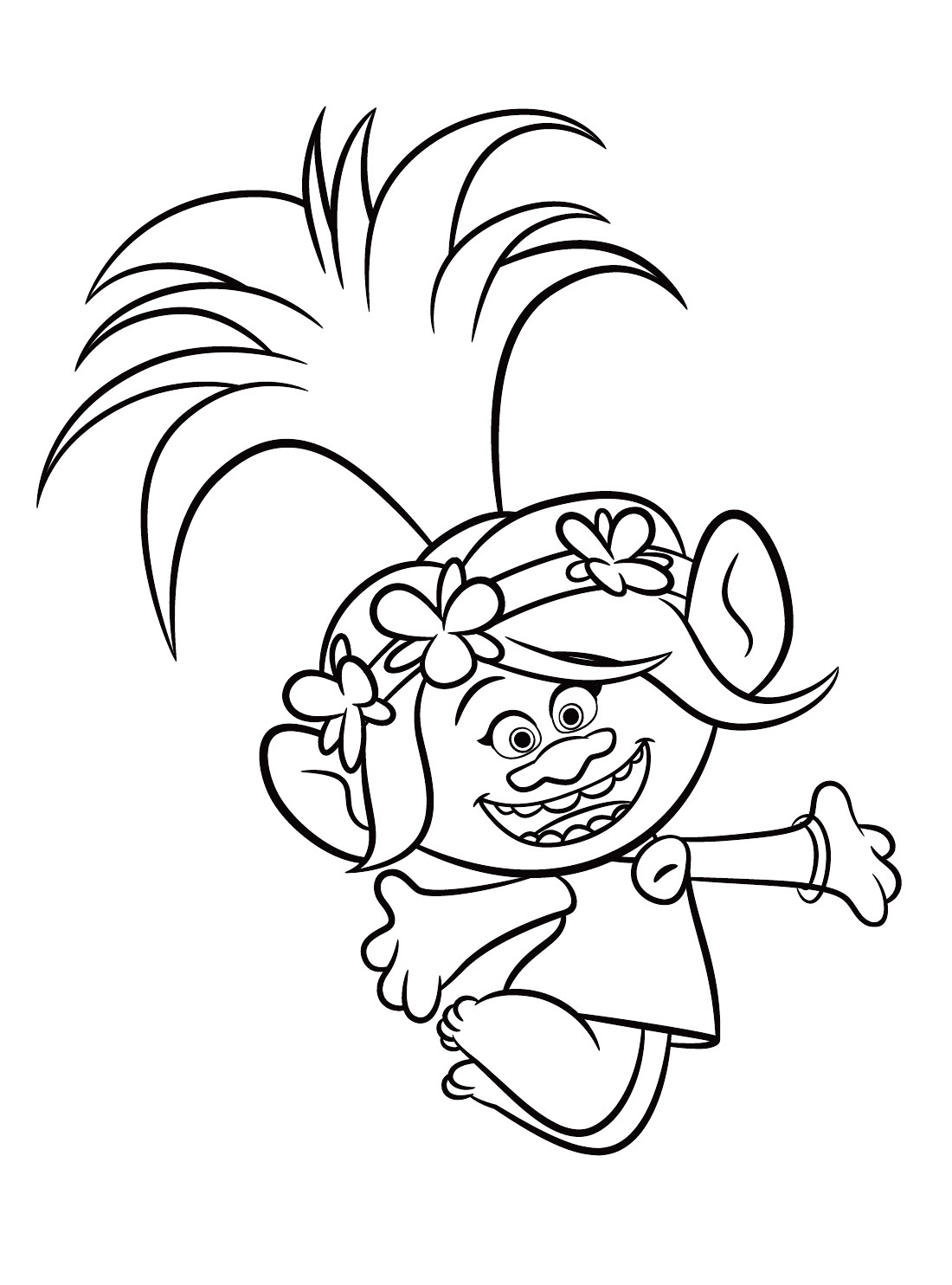 Trolls Movie Coloring Pages Best Coloring Pages For Kids