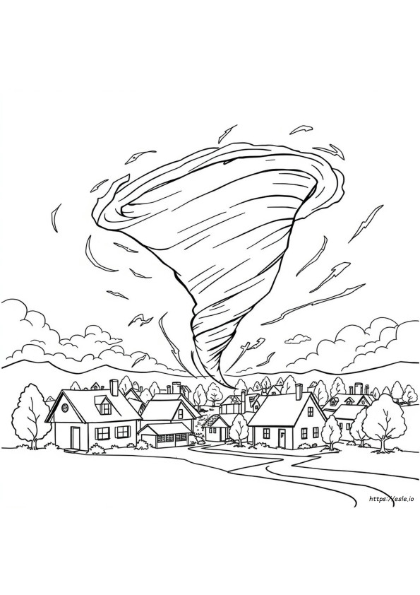 Twisters Movie Coloring Pages