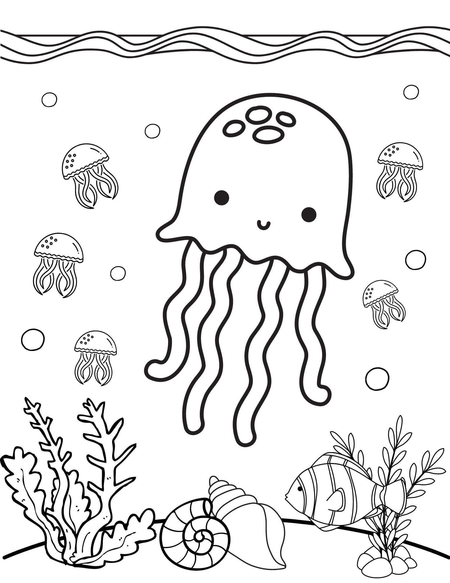 Under Sea Coloring Pages Free Coloring Pages To Print Under Sea Coloring Pages Free Coloring Pages To Print