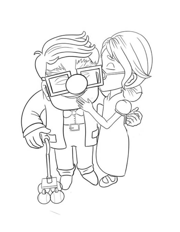 Up Movie Coloring Pages Free Printable PDF 