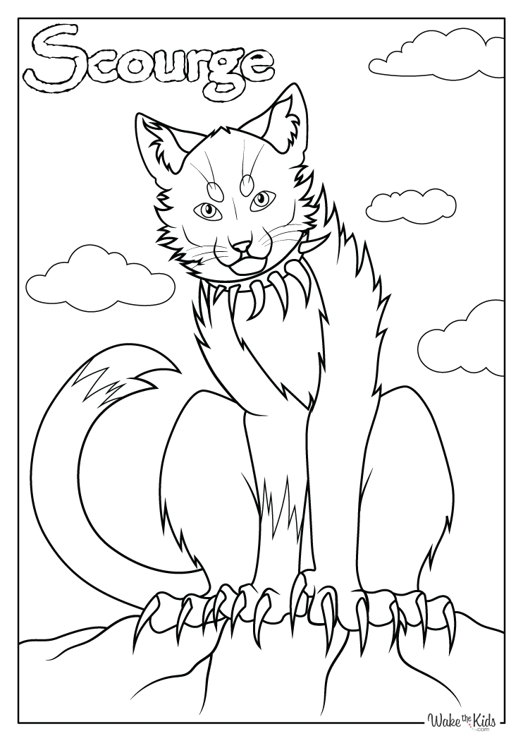 Warrior Cat Coloring Pages To Print Free Infoupdate Warrior Cat Coloring Pages To Print Free Infoupdate