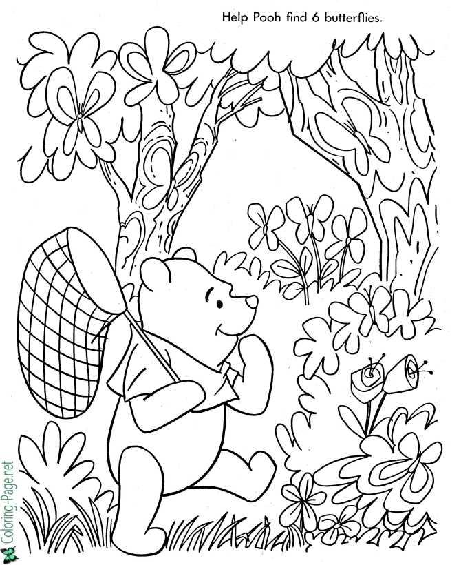 Winnie The Pooh Coloring Pages Winnie The Pooh Coloring Pages