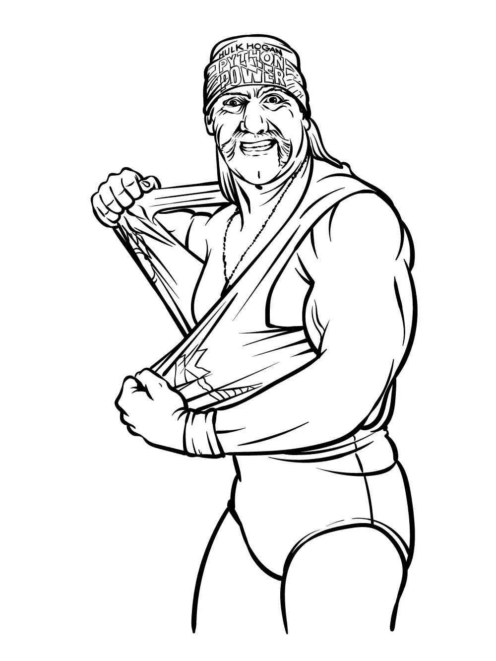 WWE Coloring Pages WWE Coloring Pages