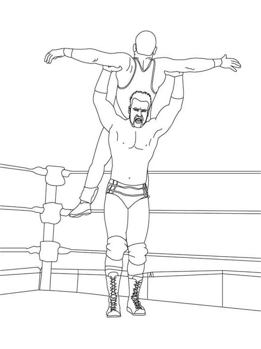 wwe coloring pages wwe coloring pages