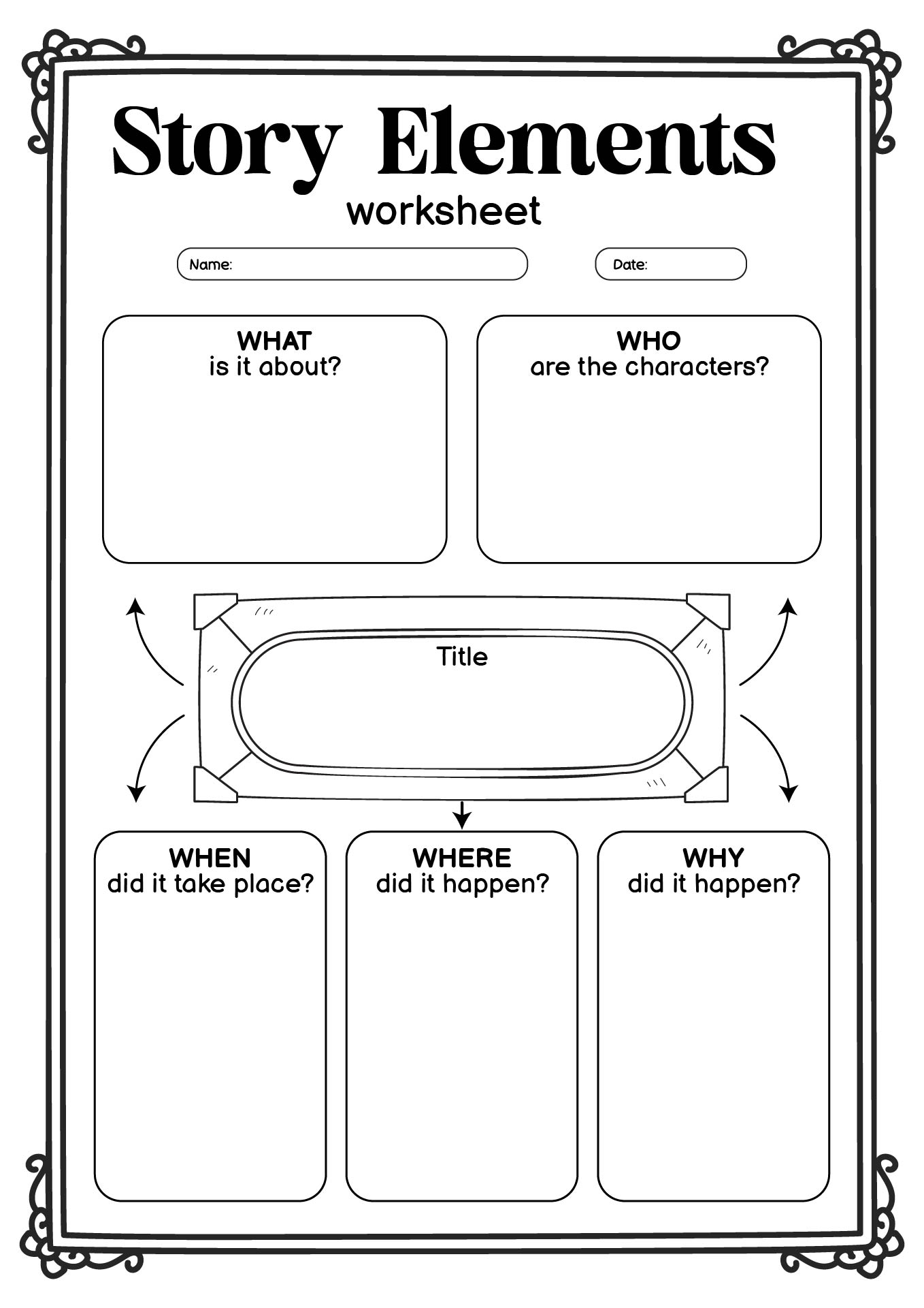 14 1st Grade Story Elements Worksheet Free PDF At Worksheeto 14 1st Grade Story Elements Worksheet Free PDF At Worksheeto