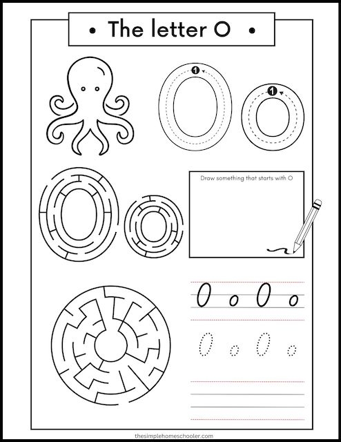 letter o worksheets letter o worksheets