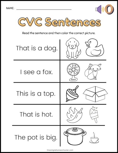 25 Free CVC Word Worksheets For Kindergarten Easy Print The 