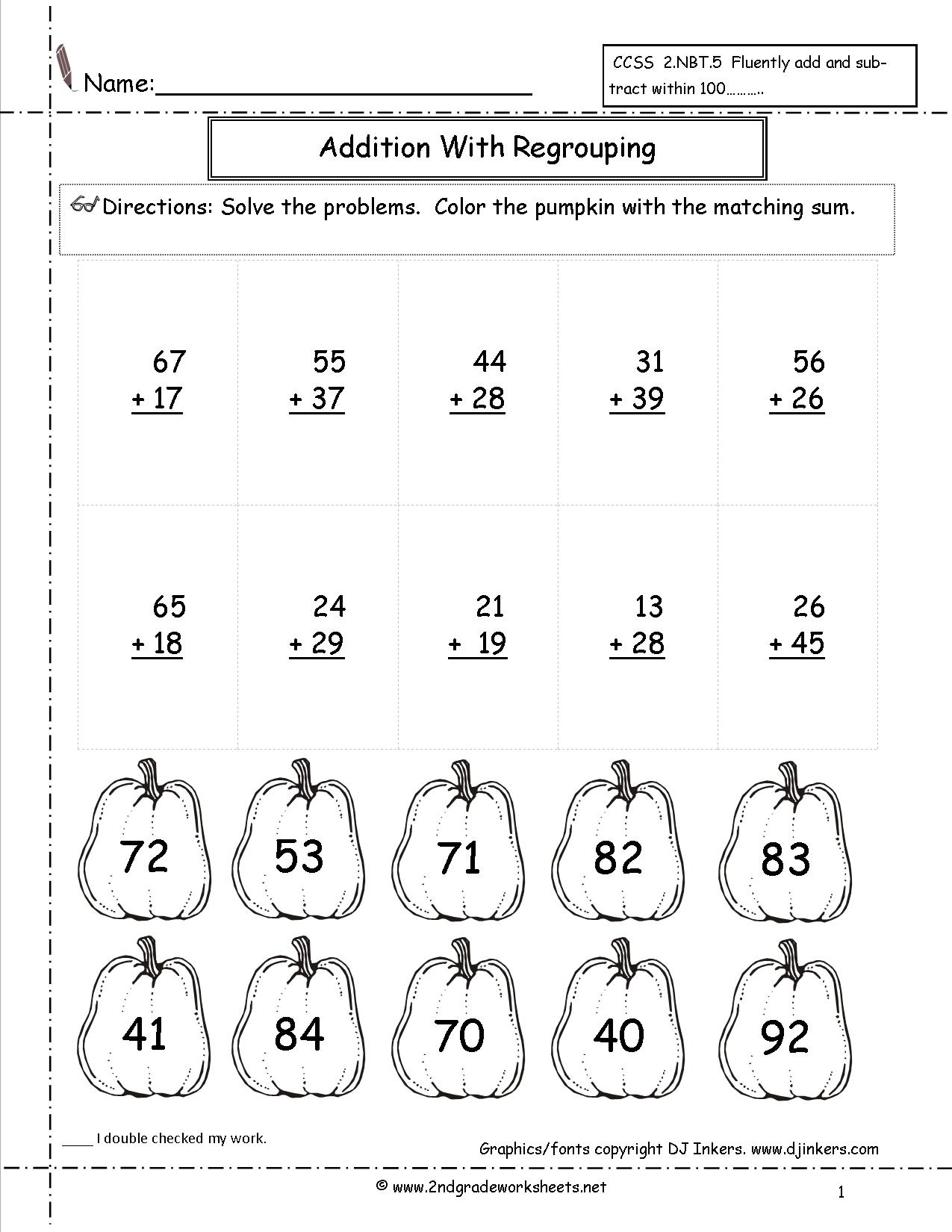 2nd Grade Math Facts And Printable Worksheets 2024 MySchoolsMath