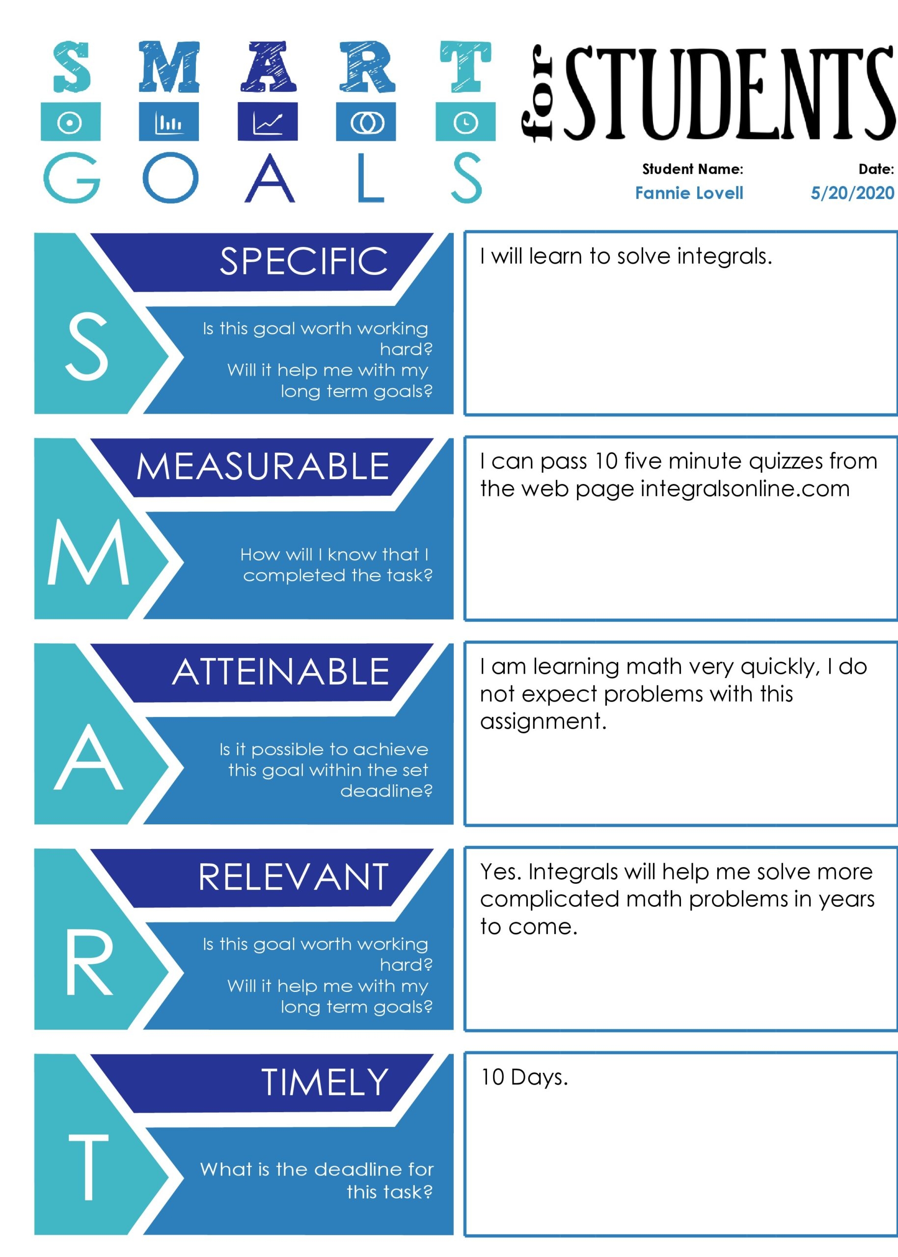 30 Best SMART Goals Worksheets Excel Word PDF 30 Best SMART Goals Worksheets Excel Word PDF