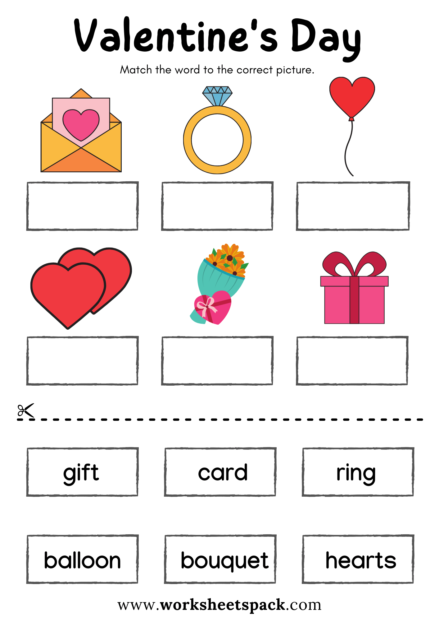 valentine s day worksheets