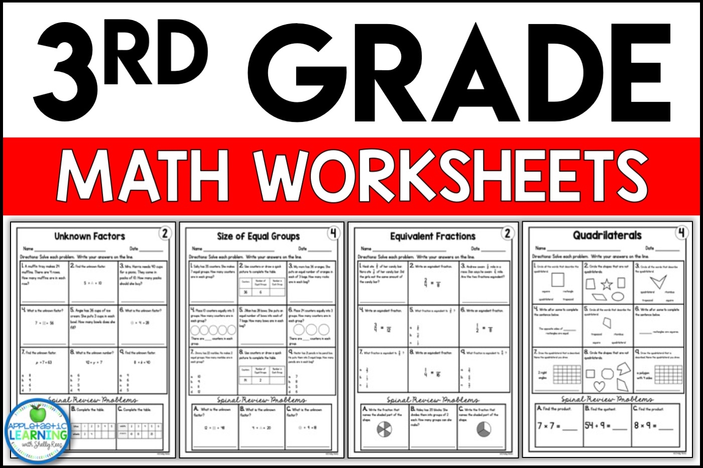 free 3rd grade math worksheets