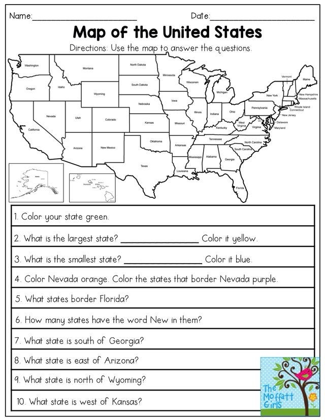 social studies worksheets for 3rd graders