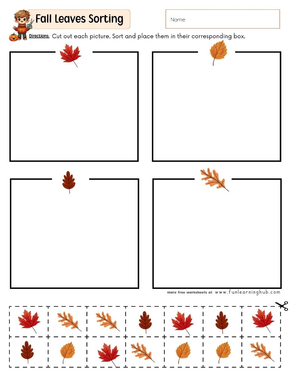 fall activity worksheets fall activity worksheets