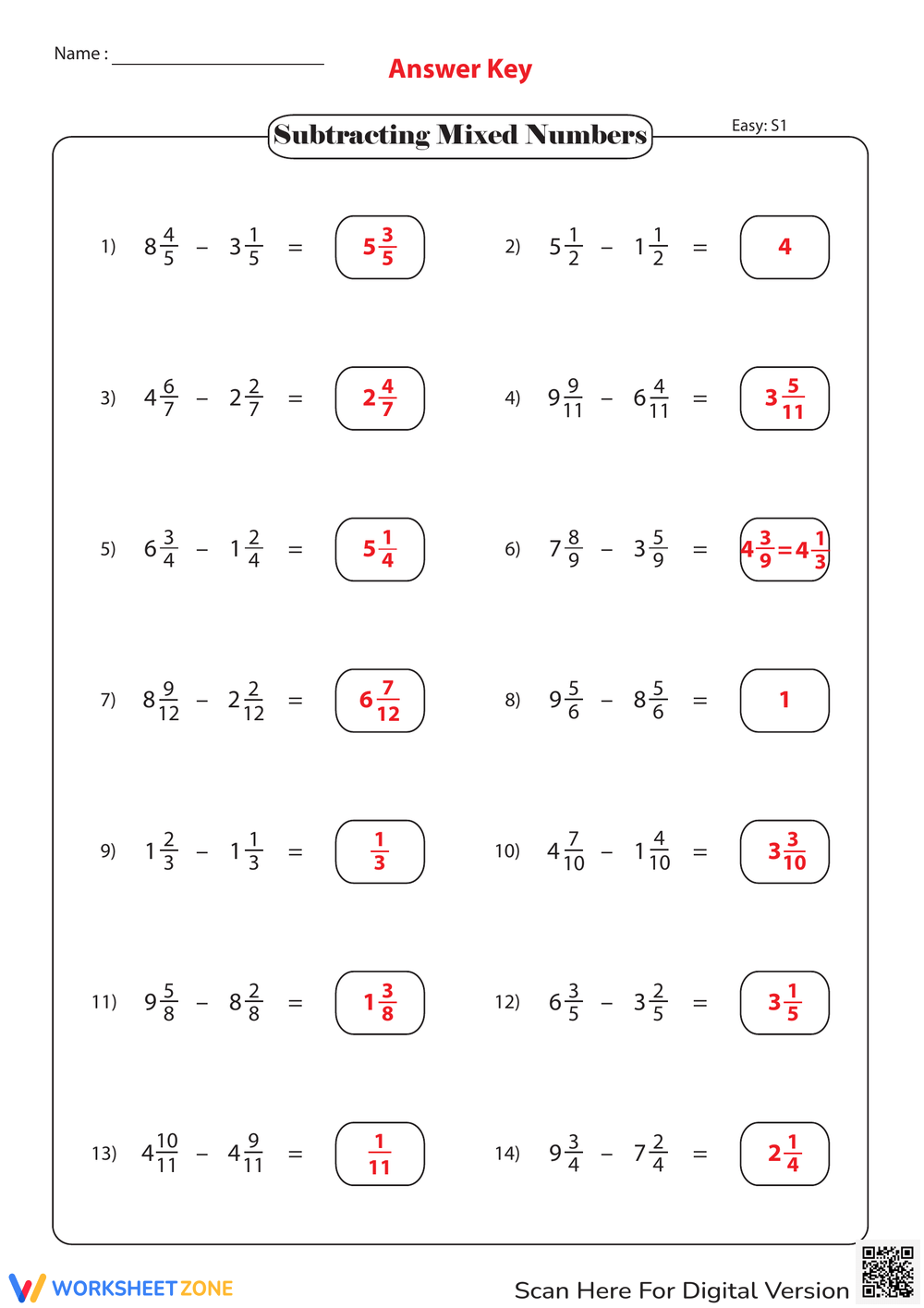 Adding And Subtracting Mixed Numbers Worksheet Doc Adding And Subtracting Mixed Numbers Worksheet Doc
