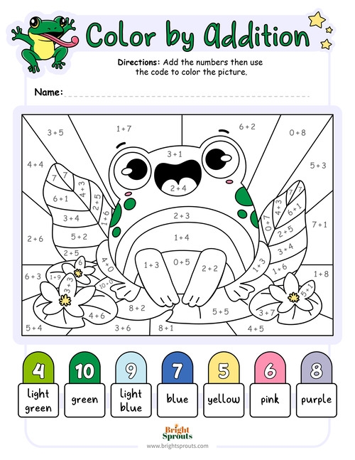 Addition Color By Number Worksheets Free Printable Worksheets Library Addition Color By Number Worksheets Free Printable Worksheets Library