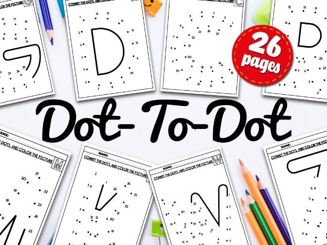 Alphabet Letters Dot To Dot Uppercase Lowercase 1 25 Connect The Alphabet Letters Dot To Dot Uppercase Lowercase 1 25 Connect The