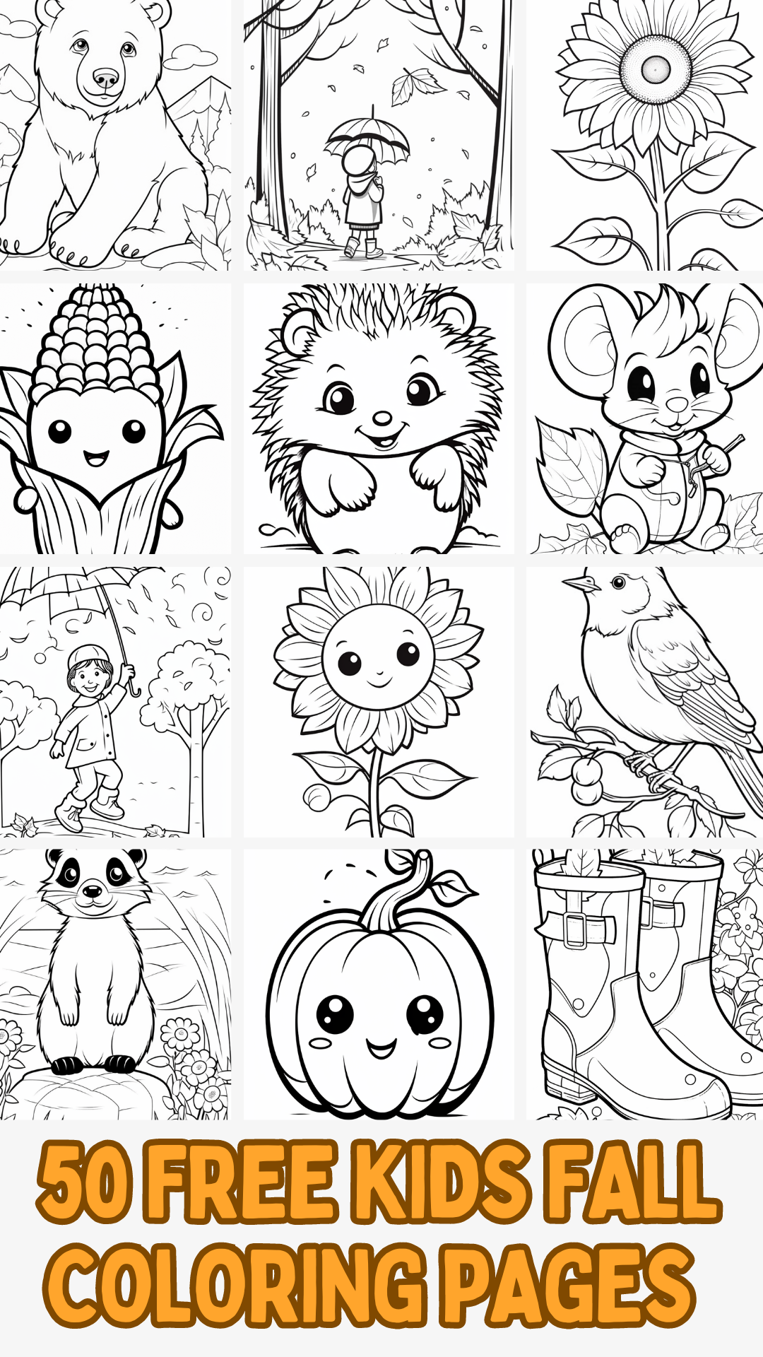 Autumn Coloring Pages Artofit