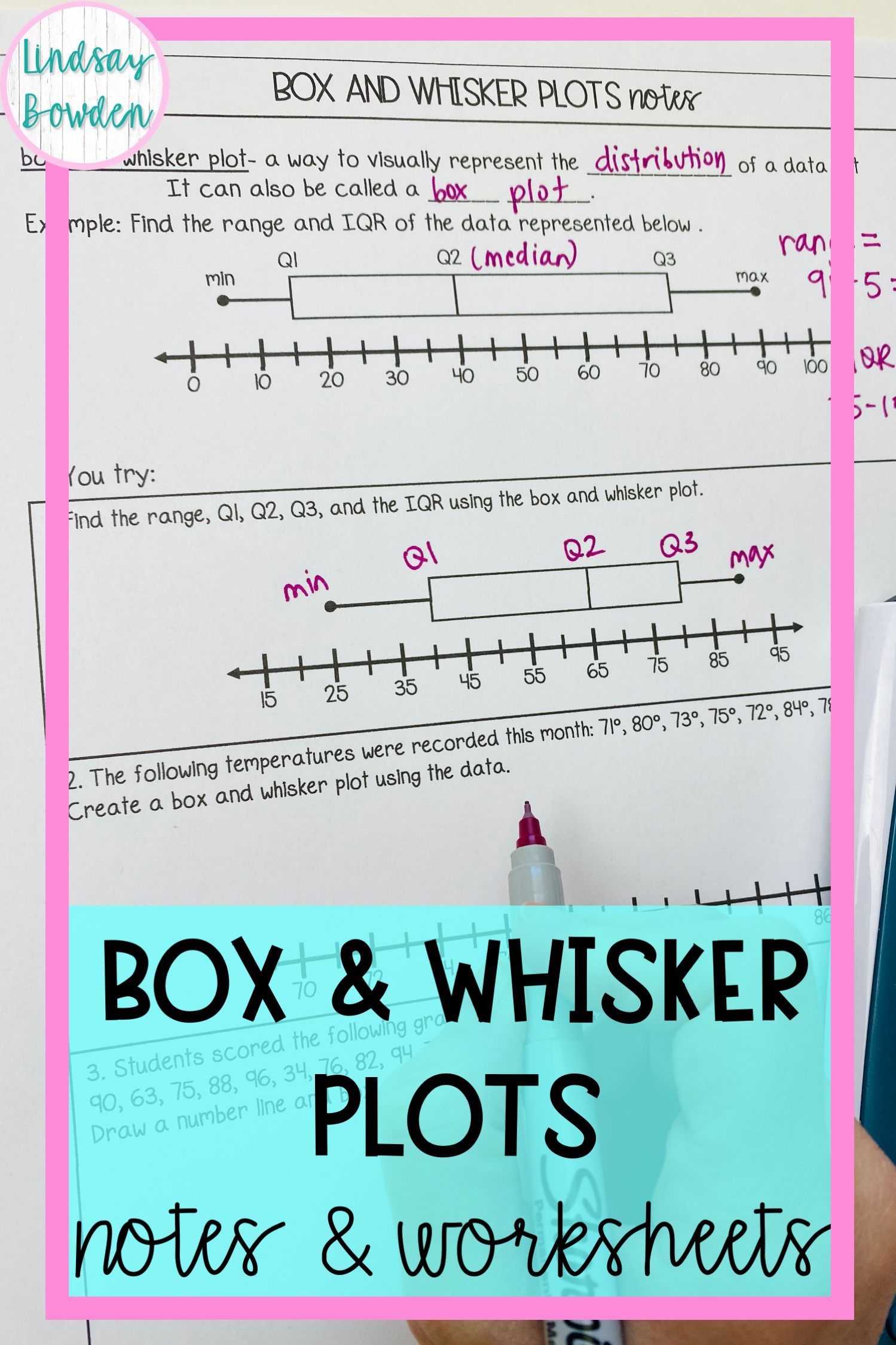 box & whisker plot worksheet box & whisker plot worksheet