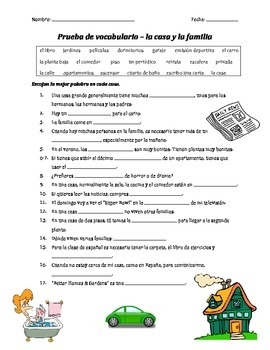 Capitulo 2 La Familia Y La Casa Worksheet Answers Easy Math Worksheets