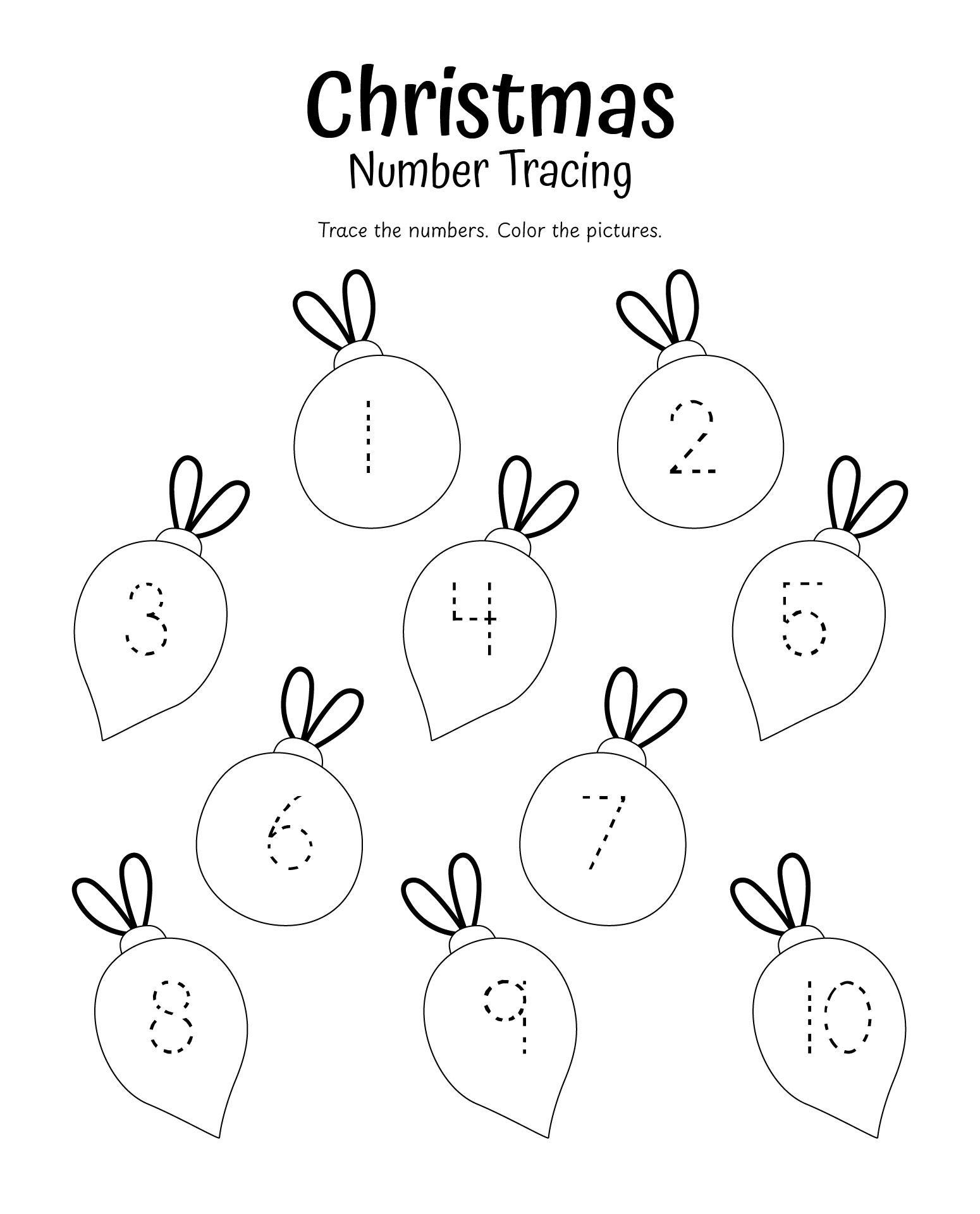 Christmas And Preschool Worksheets 15 Free PDF Printables Printablee