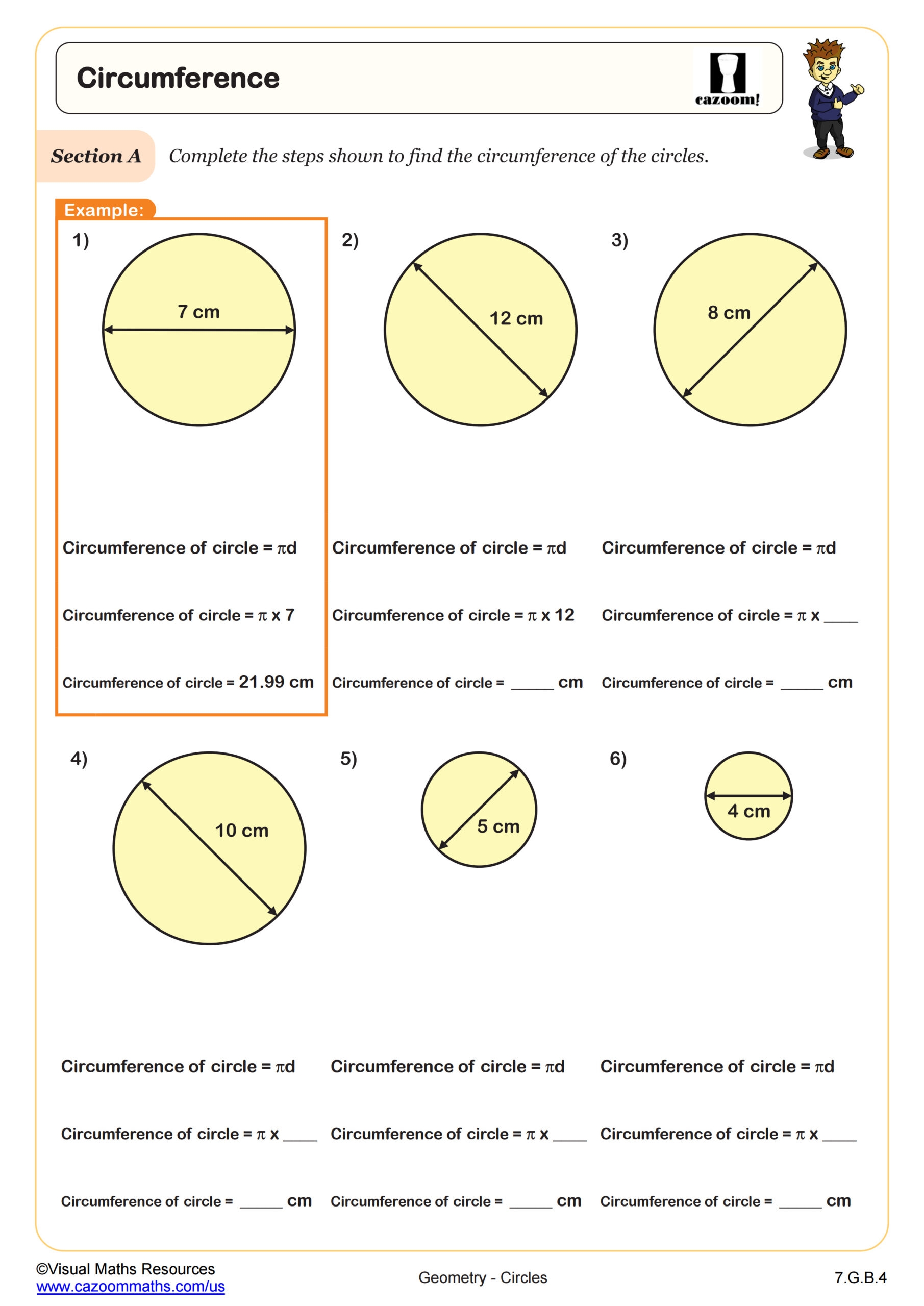 Circumference Of Circles Worksheet Fun And Engaging 7th Grade Circumference Of Circles Worksheet Fun And Engaging 7th Grade