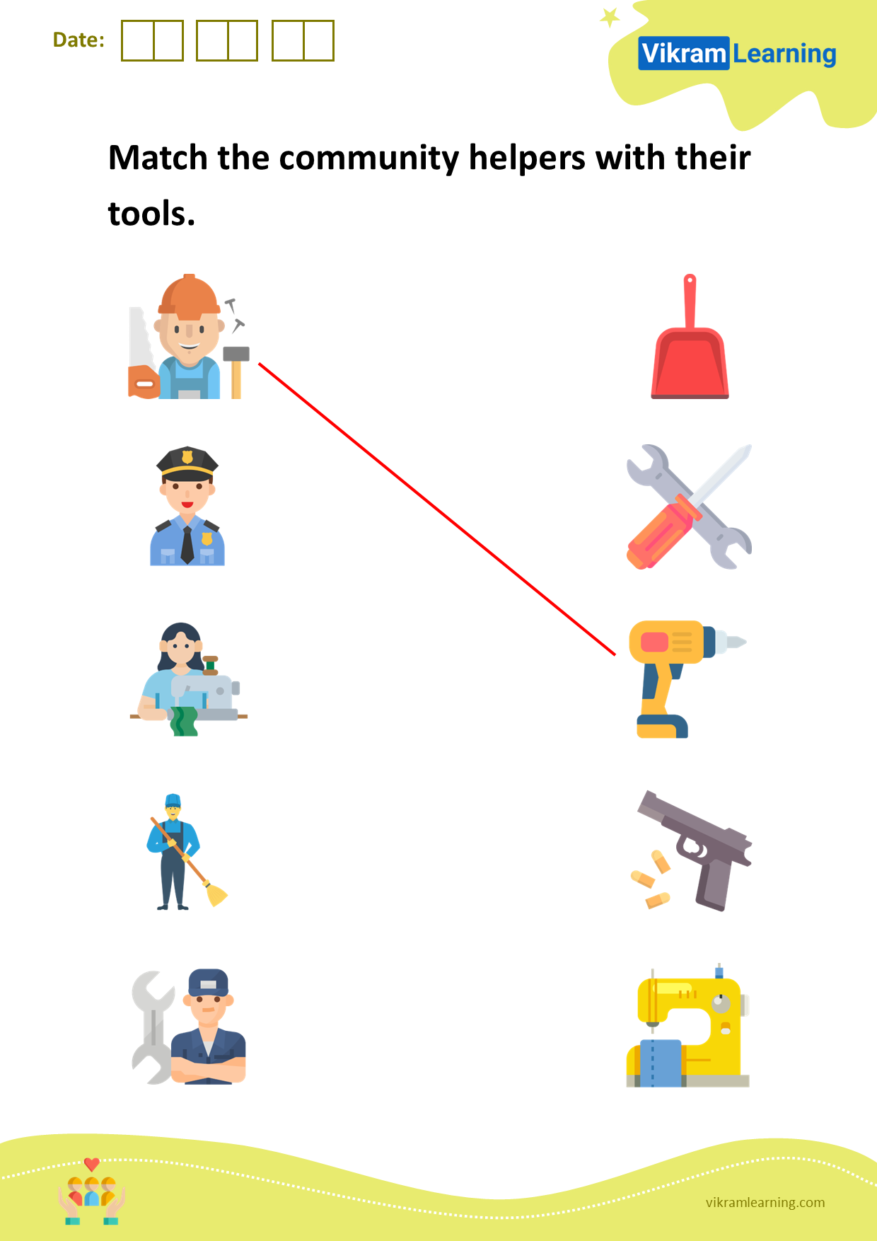 Community Helpers Worksheets