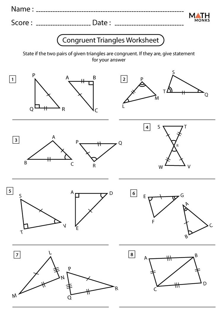 triangle congruence worksheet triangle congruence worksheet