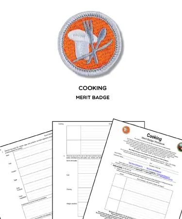 cooking merit badge worksheet cooking merit badge worksheet