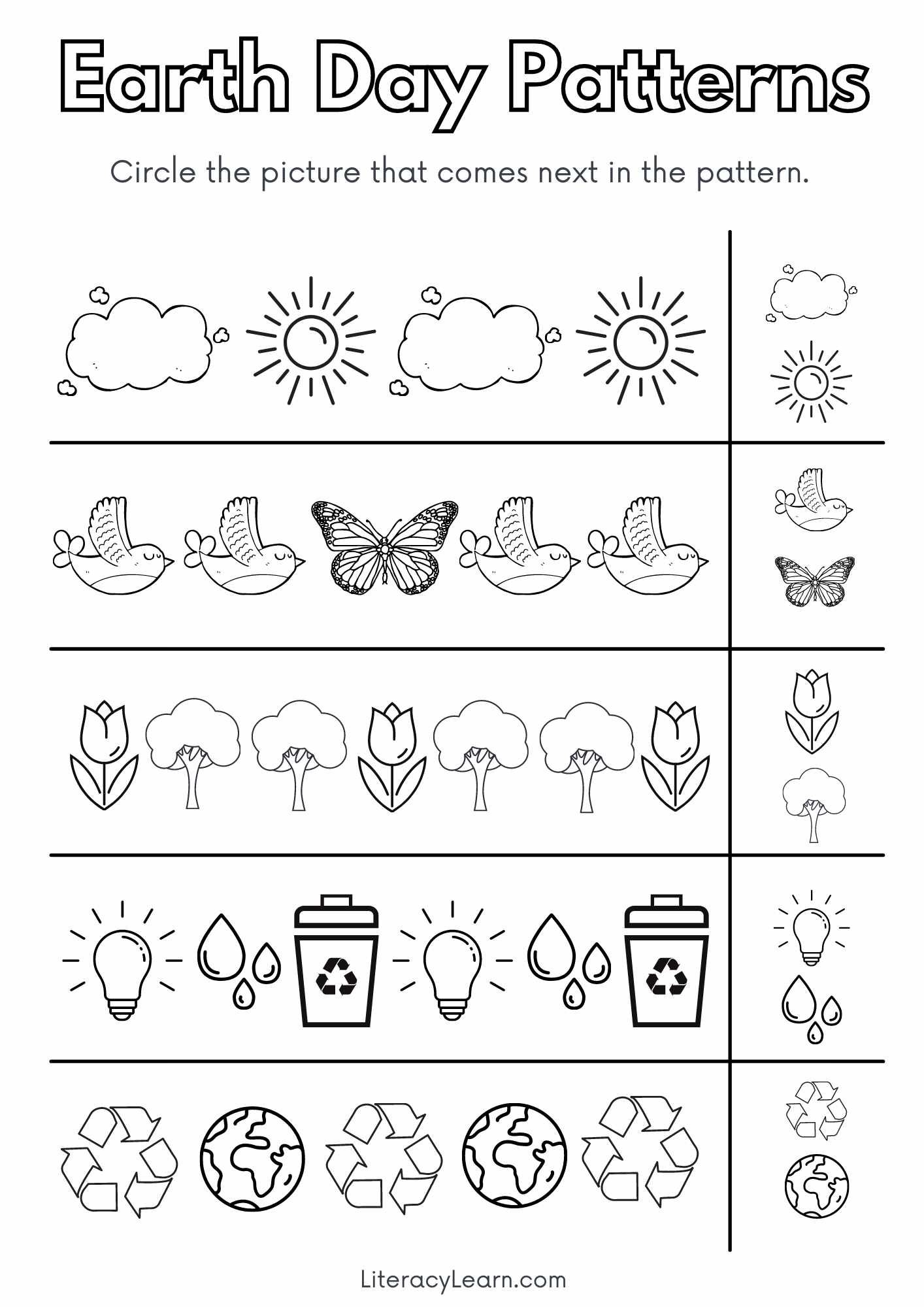 Earth Day Pre K Worksheets Artofit