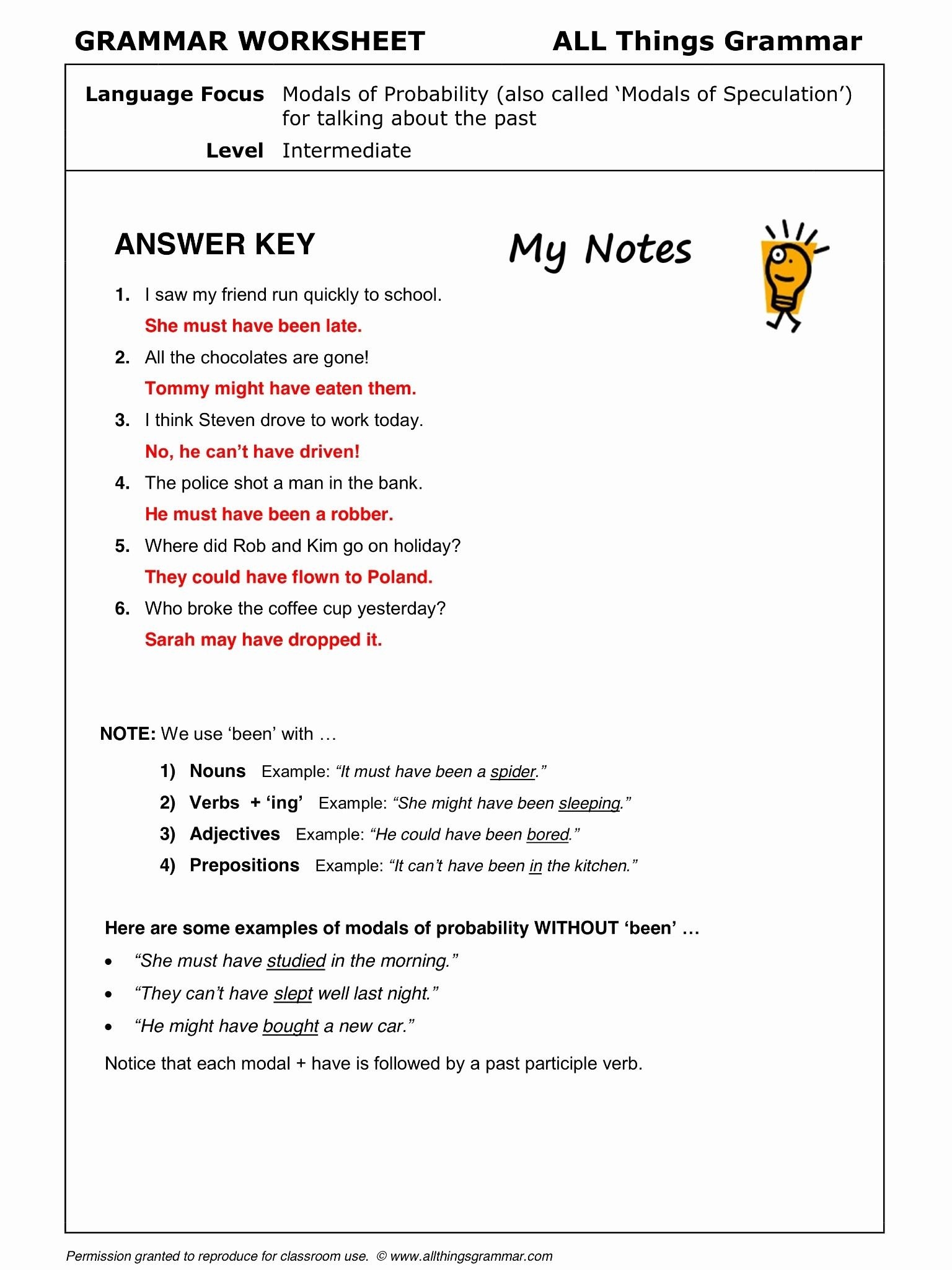 Estructura Spanish Worksheet Answers Planner Hexagon