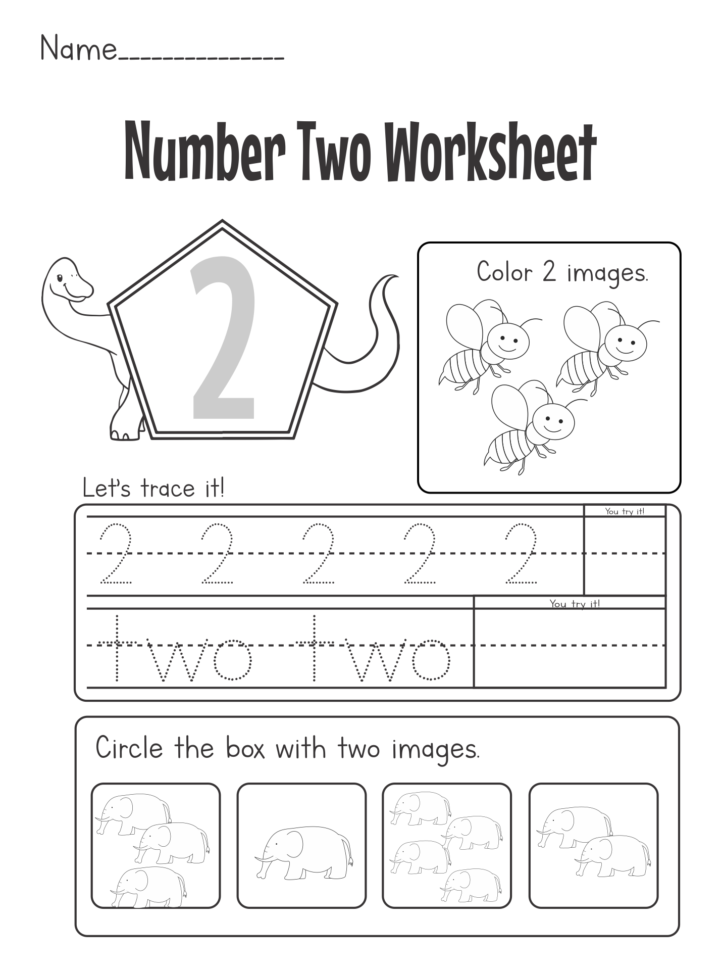 Explore Engaging Number 2 Worksheets For Preschoolers And Kindergarteners Explore Engaging Number 2 Worksheets For Preschoolers And Kindergarteners