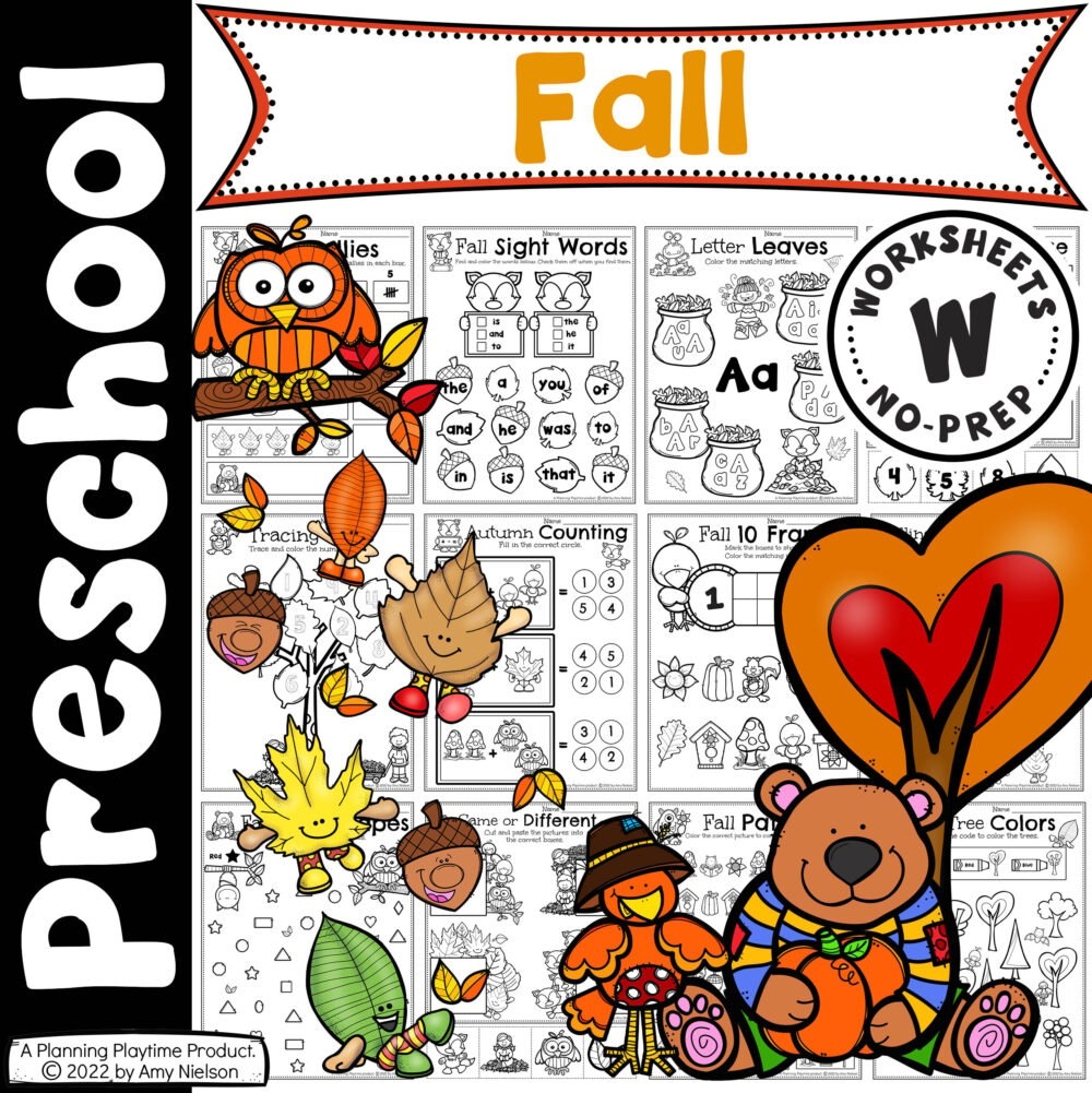 Fall Preschool Activities Planning Playtime Fall Preschool Activities Planning Playtime