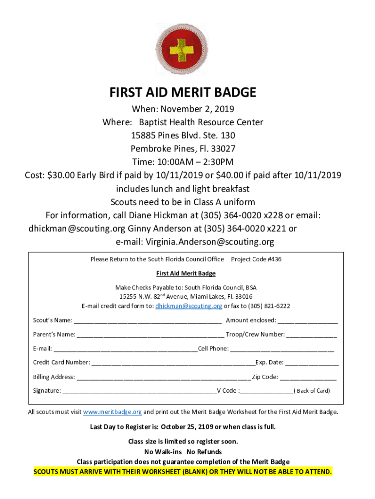 First Aid Merit Badge Worksheet Fill Online Printable Fillable First Aid Merit Badge Worksheet Fill Online Printable Fillable