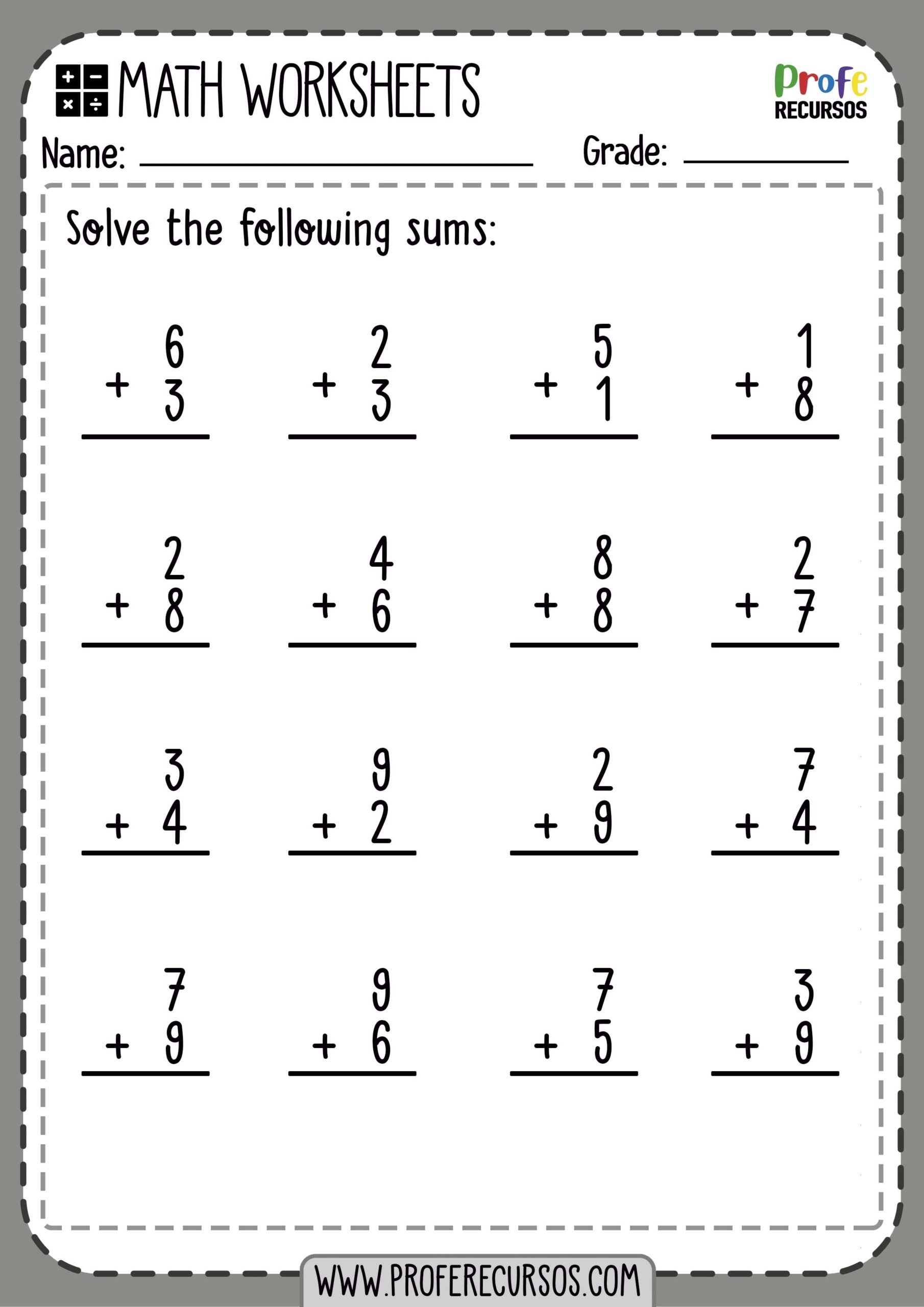 addition worksheets for 1st graders addition worksheets for 1st graders