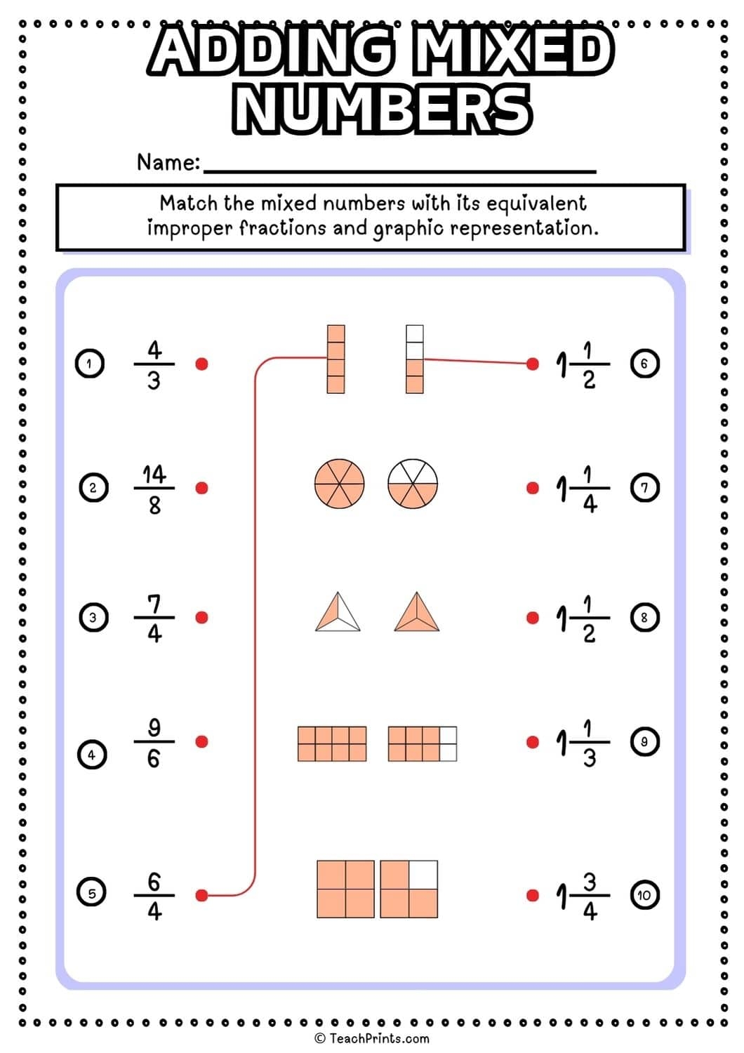 adding mixed numbers worksheet adding mixed numbers worksheet