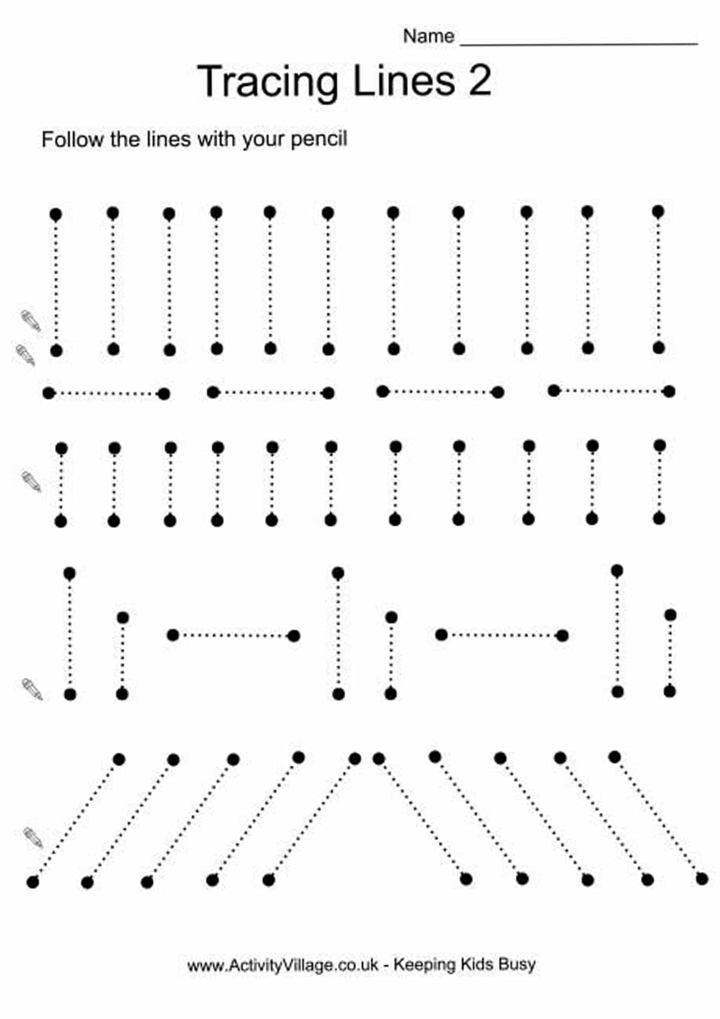 Free And Easy To Print Tracing Lines Worksheets Tulamama Free And Easy To Print Tracing Lines Worksheets Tulamama