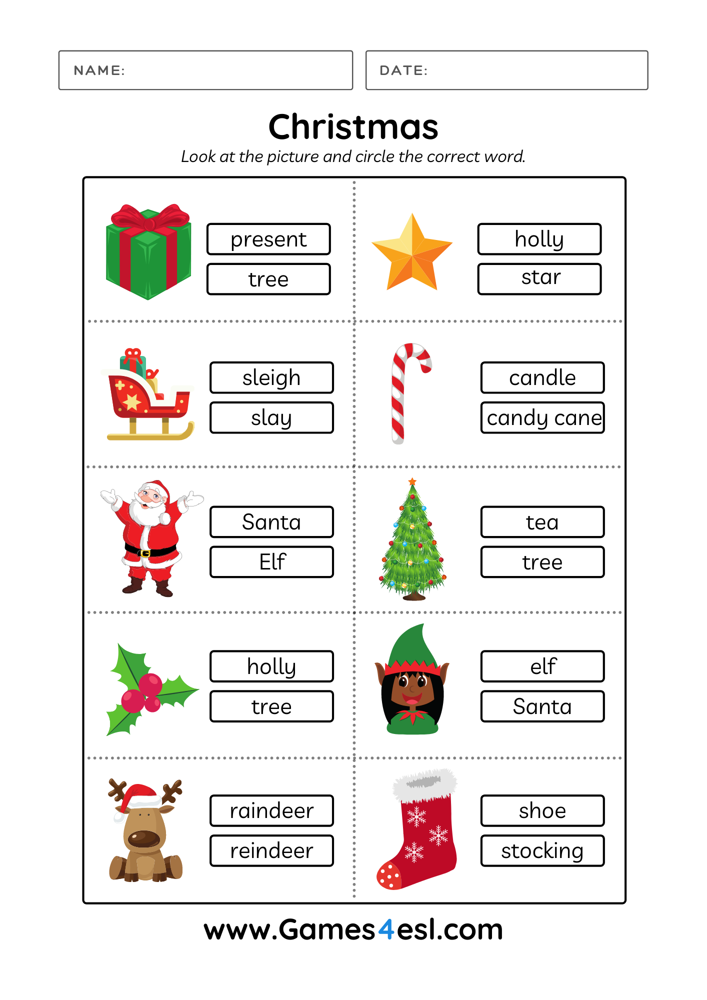 Free Christmas Worksheets Christmas Worksheets Free Printable 