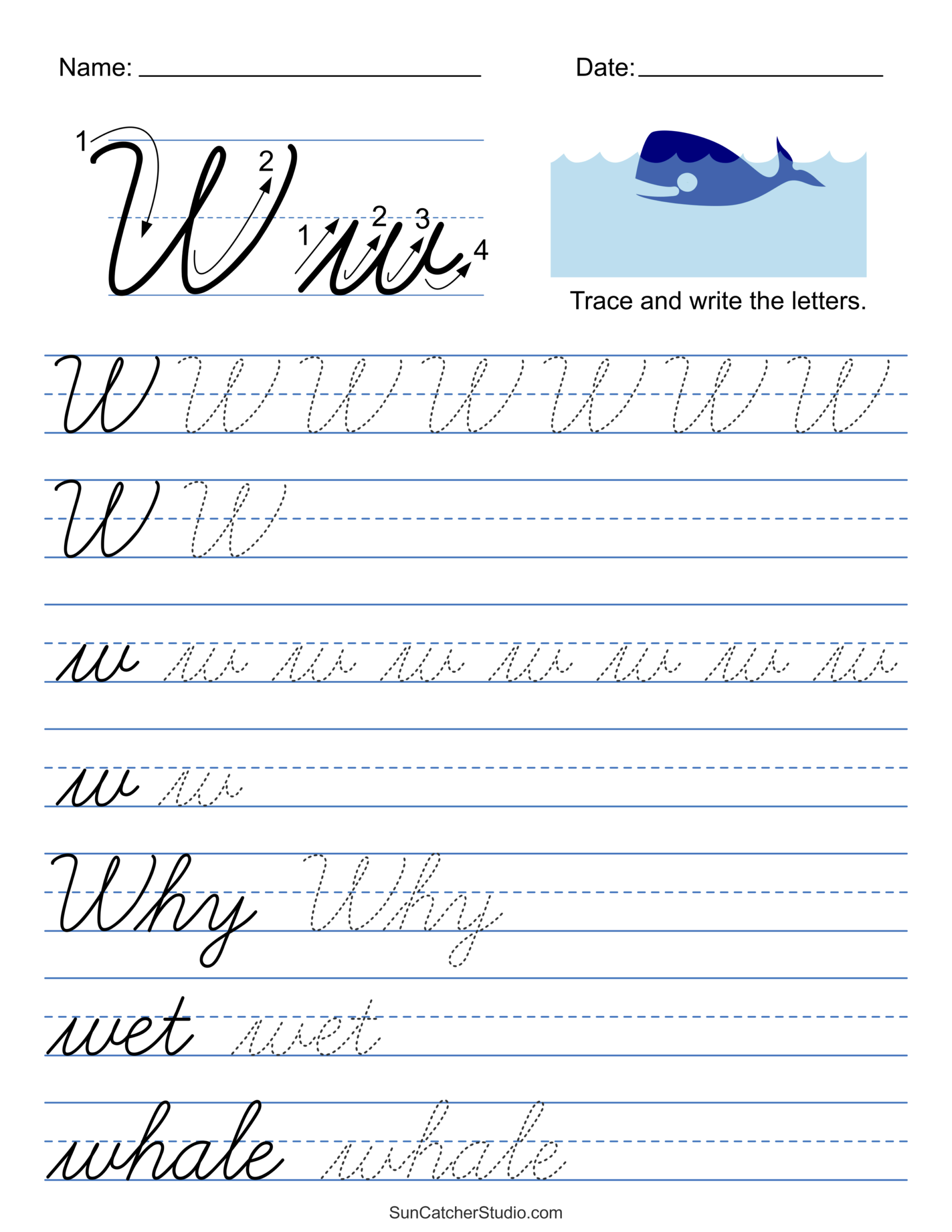 Free Cursive Alphabet Worksheets Printable Worsheets Library 