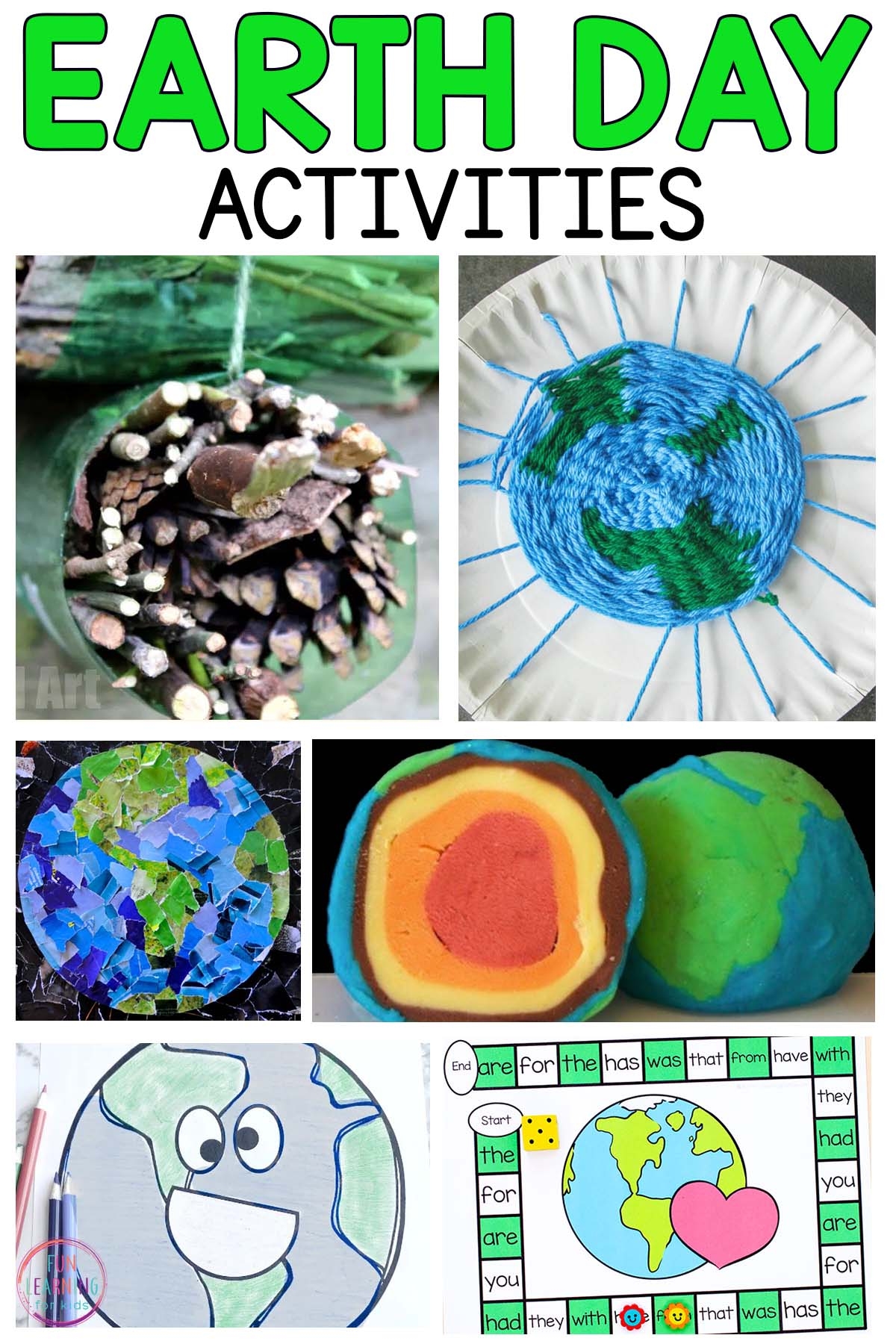 Free Earth Day Activities Worksheets