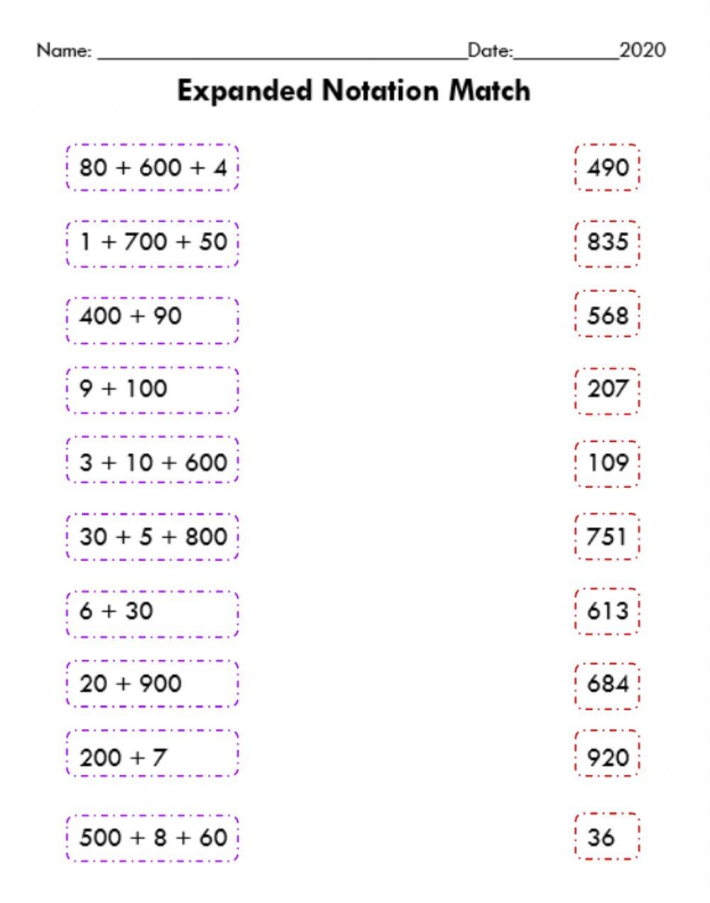 Free Expanded Form Worksheet Download Free Expanded Form Worksheet Png Free Expanded Form Worksheet Download Free Expanded Form Worksheet Png