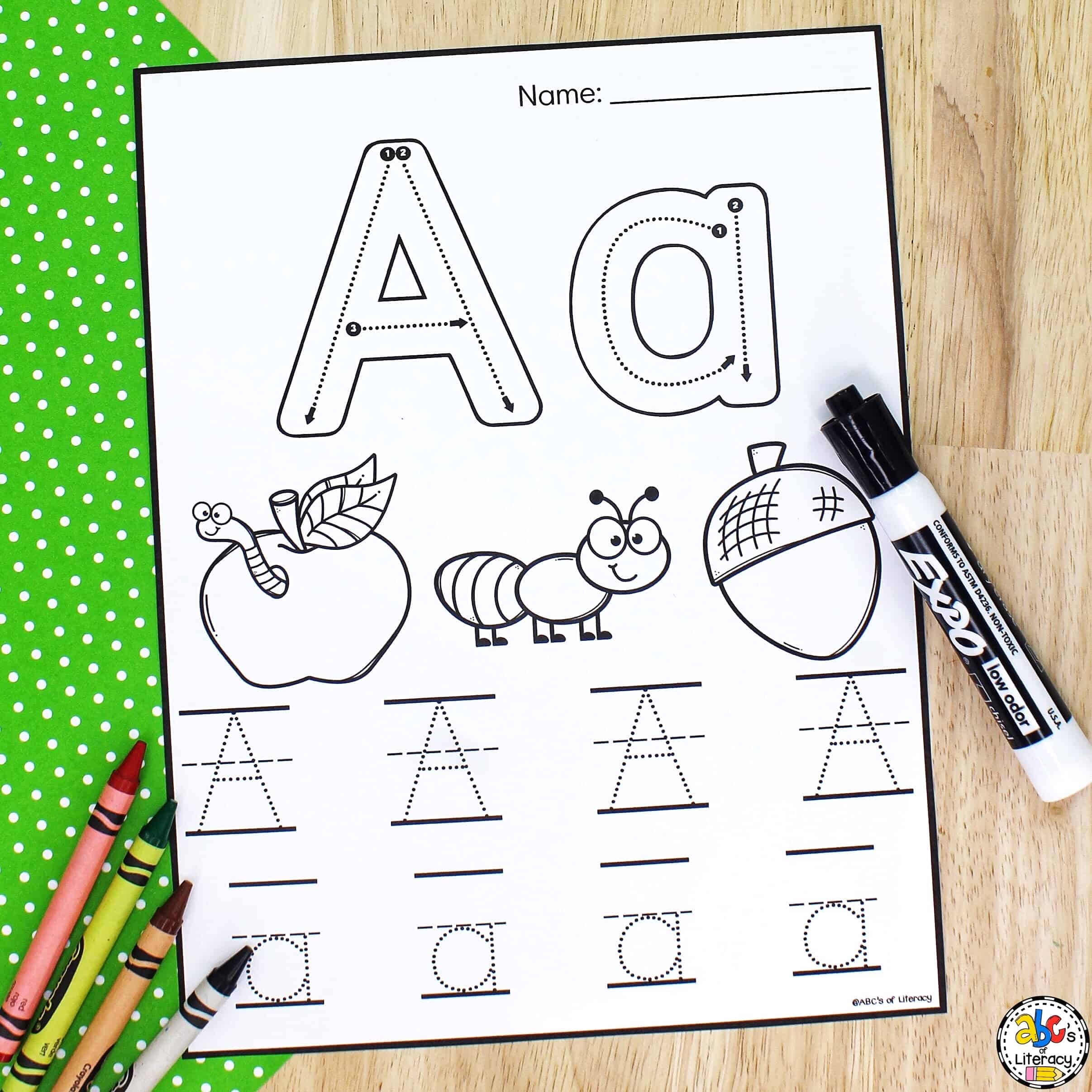 letter a worksheet letter a worksheet