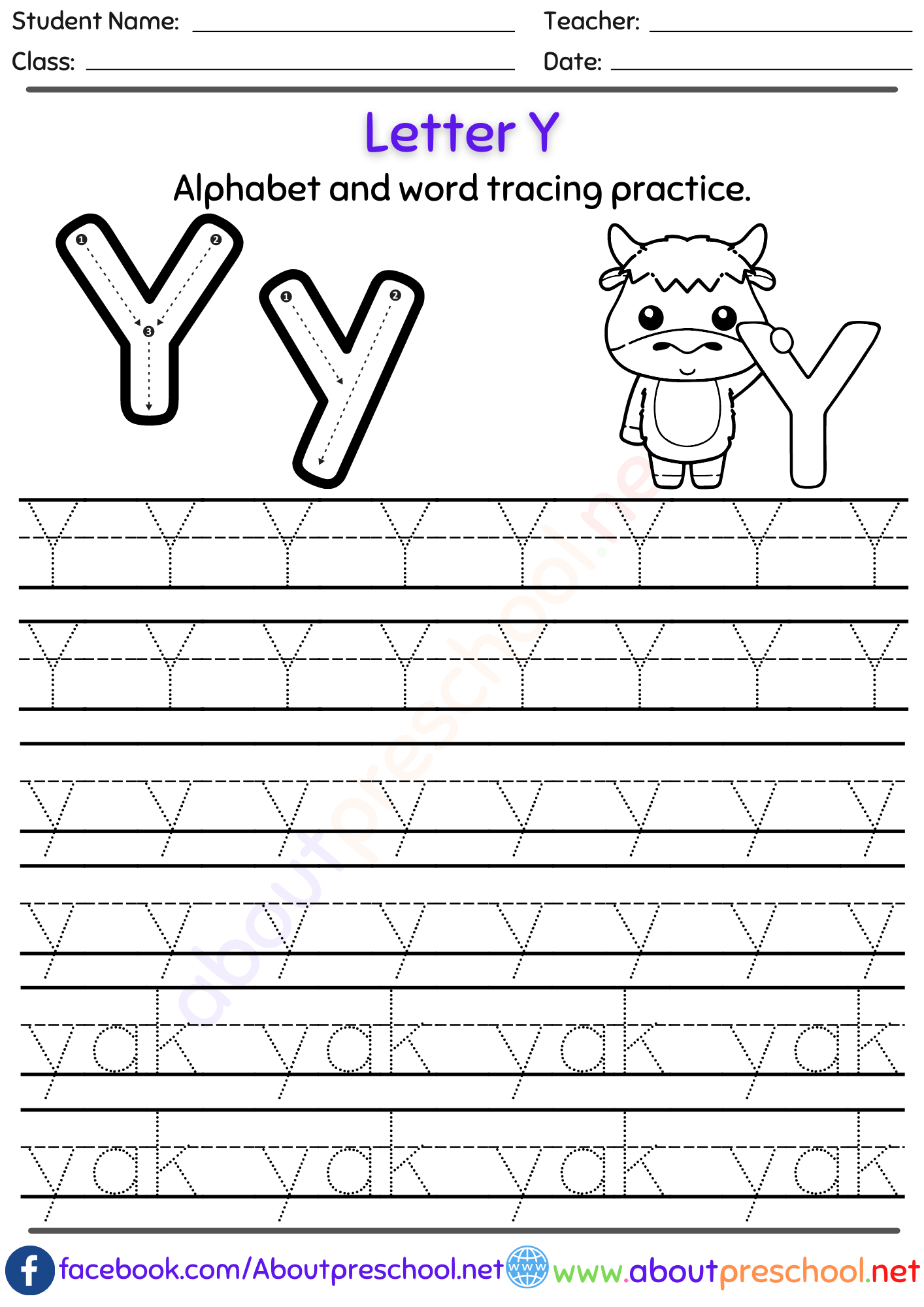 letter y worksheets letter y worksheets