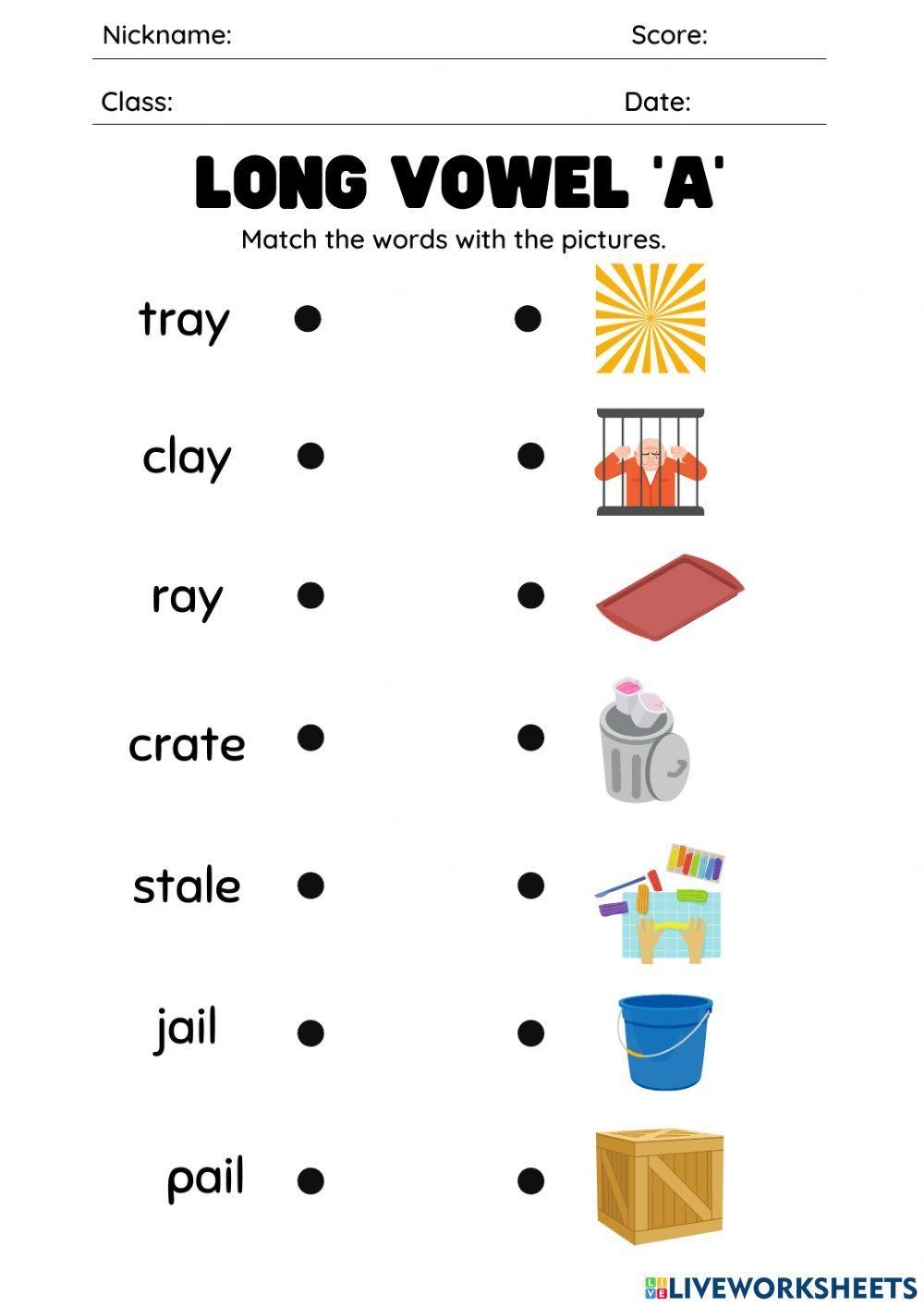 long a worksheets
